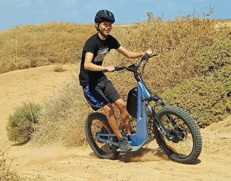 From Corralejo: Fuerteventura Guided E-Bike/E-scooter Tour - Riding into Fuerteventura’s volcanic north