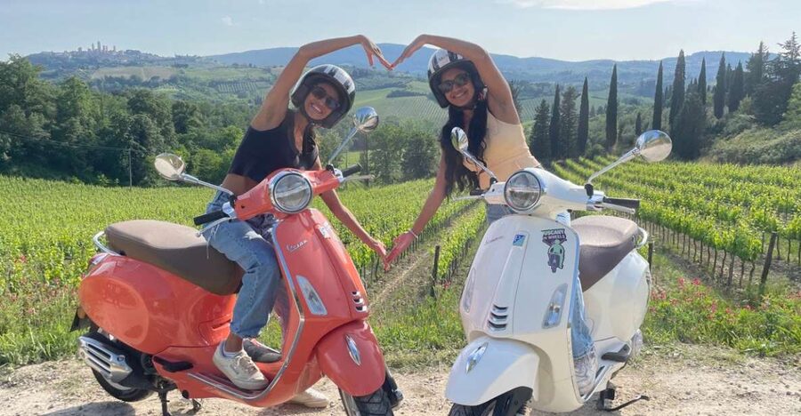 From San Gimignano: Chianti Half-Day Vespa Tour with Lunch - Key points at a glance