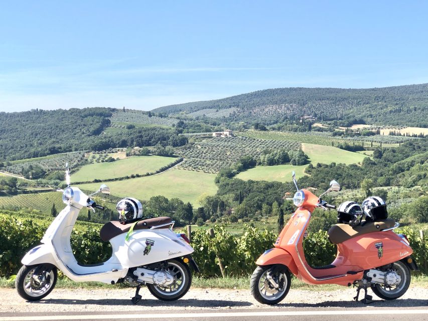 From San Gimignano: Chianti Half-Day Vespa Tour with Lunch - Cruising through the Chianti hills