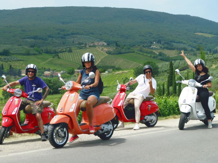 From San Gimignano: Chianti Half-Day Vespa Tour with Lunch - Photo stops and the value of a small group