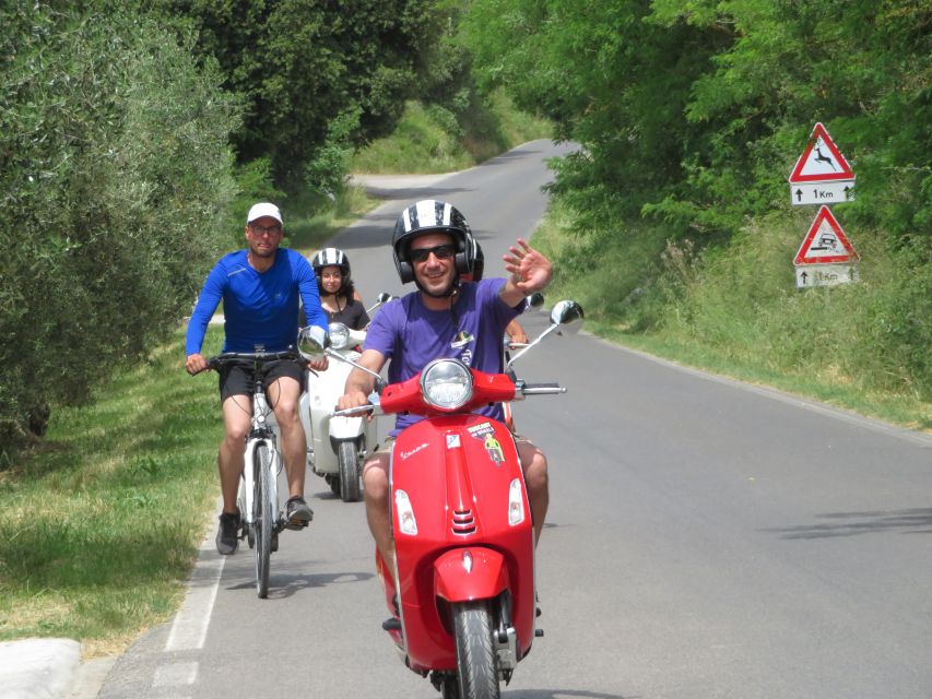 From San Gimignano: Chianti Half-Day Vespa Tour with Lunch - What to bring and what can stop you from riding