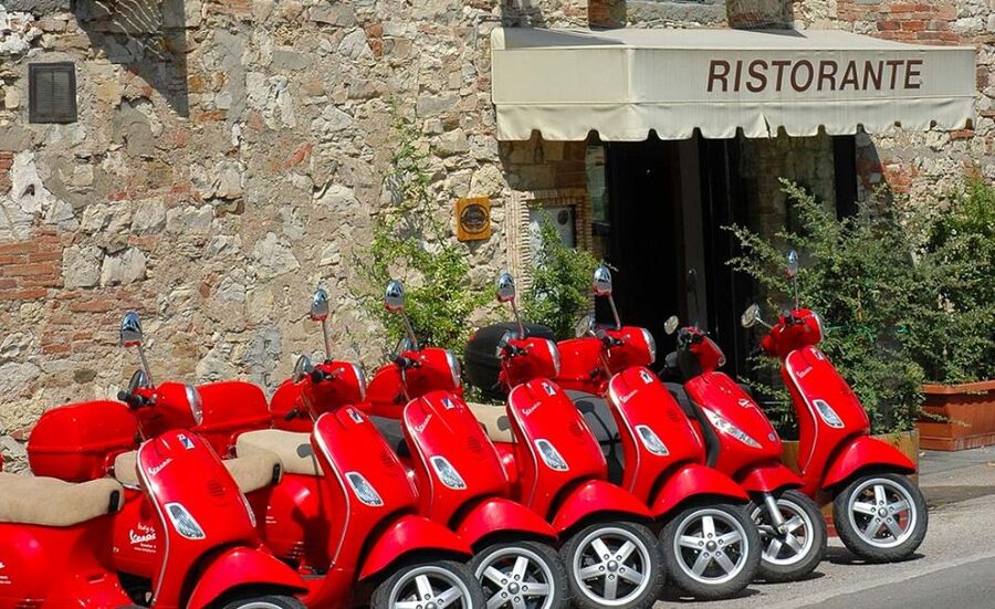 From San Gimignano: Vespa Tour in Chianti - The exclusive winery and tasting