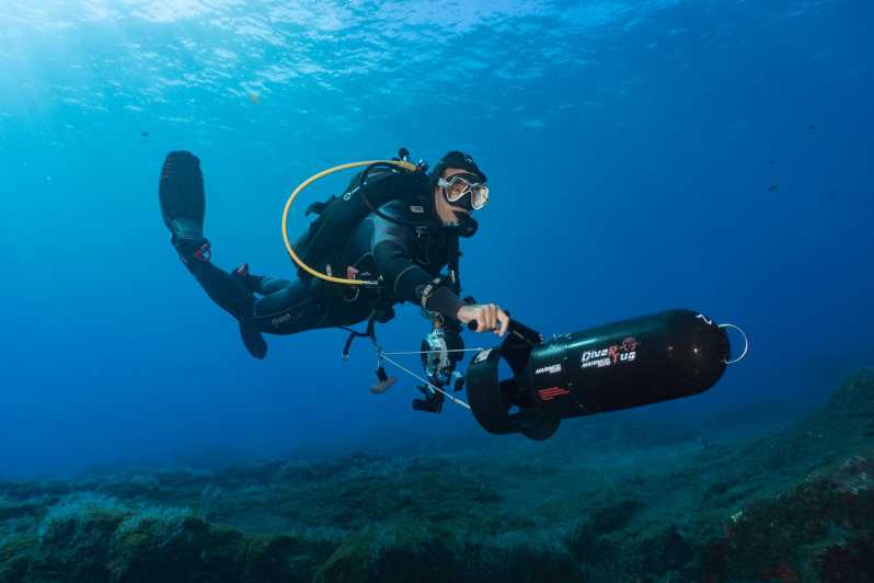 Funchal: DPV- Scooter Dive Adventure - The briefing matters more than the speed
