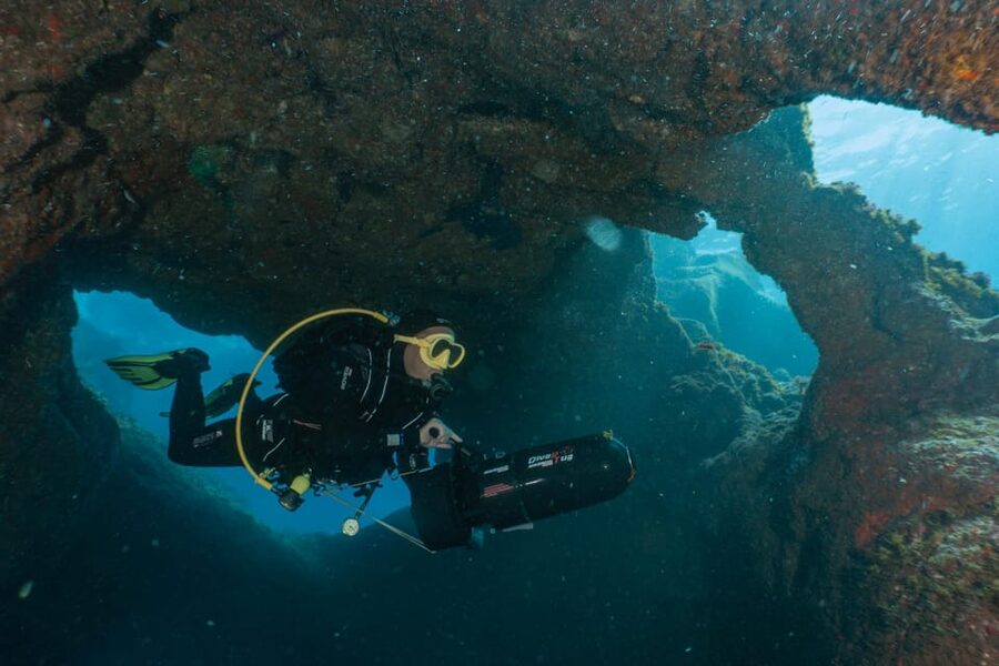 Funchal: DPV- Scooter Dive Adventure - Seeing more while swimming less