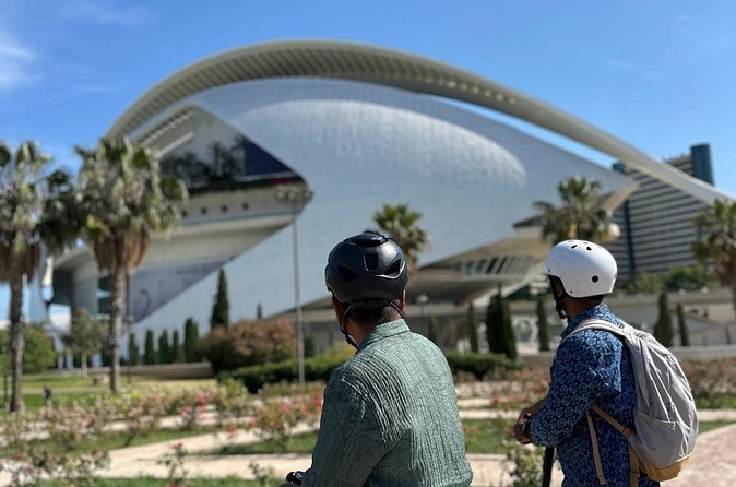 Glide through Valencia by Electric Scooter - Viveros Park and its formal gardens