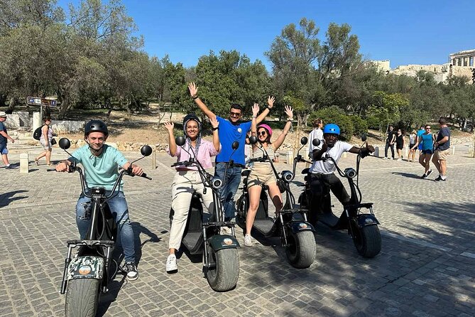 GoPro Adventure Tour in Acropolis area by E-Scooter - The Acropolis Museum gives you a strong visual anchor
