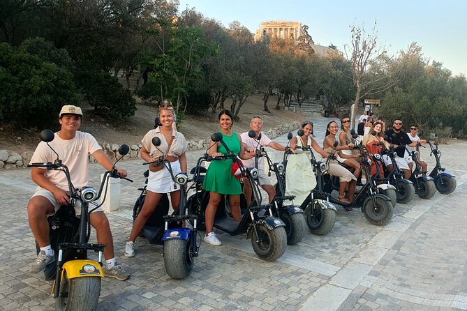 GoPro Adventure Tour in Acropolis area by E-Scooter - The GoPro video is the unusual extra