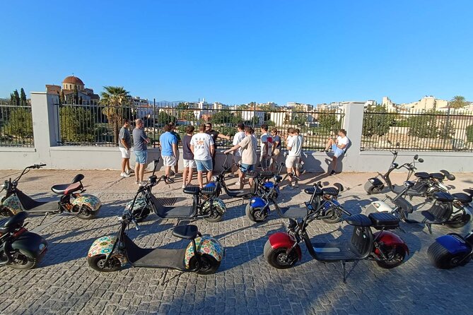 GoPro Adventure Tour in Acropolis area by E-Scooter - The Odeon of Herodes Atticus starts the route
