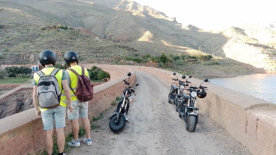Gran Canaria: Los Pilancones Natural Park e-Scooter Tour - Entering Los Pilancones Natural Park
