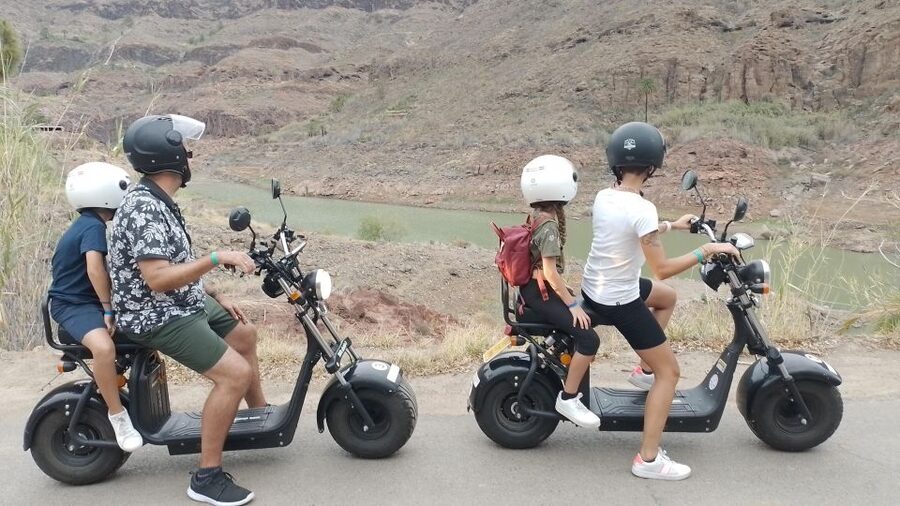 Gran Canaria: Los Pilancones Natural Park e-Scooter Tour - Who can ride and who sits in back