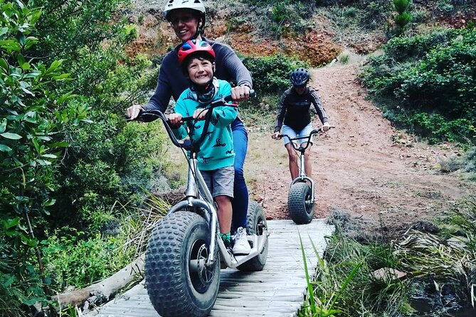 Gravity Scooter in Franschhoek - The thrill level is higher than the photos suggest