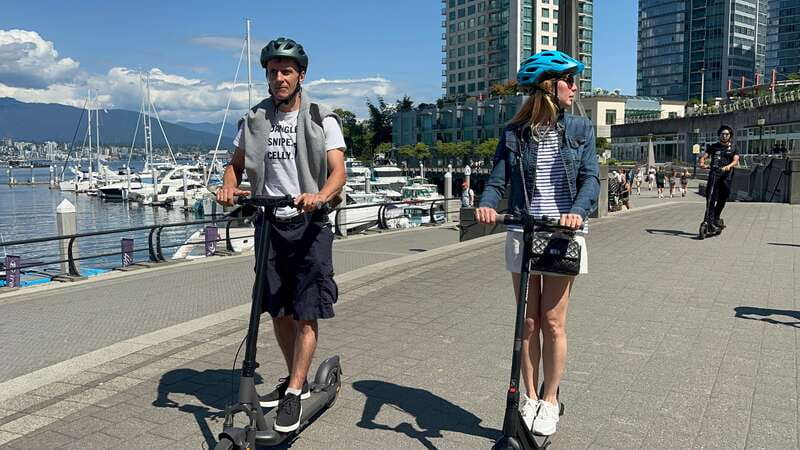 Great Vancouver EUC & E-scooters loop tour - Key points at a glance