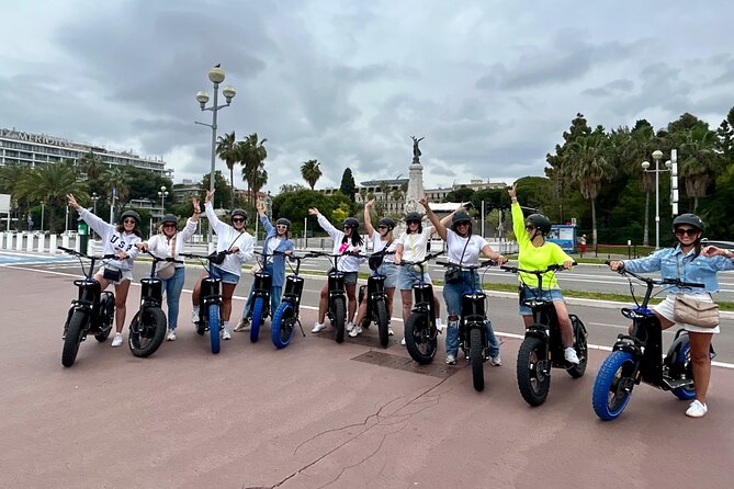 Guided Scooter Tour - Getting comfortable on the scooter