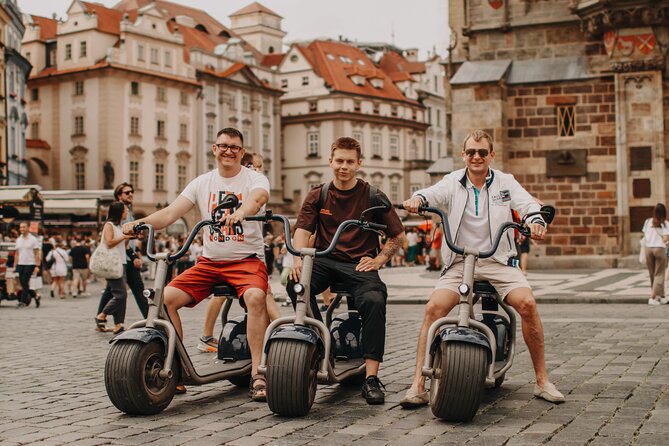 Guided sightseeing e-scooter tour of Prague: 2 hours - Letná Beer Garden and Hanavský Pavilion