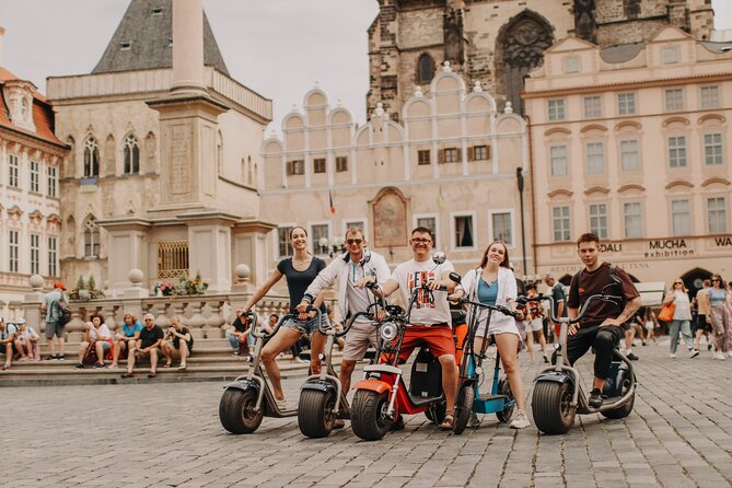 Guided sightseeing e-scooter tour of Prague: 2 hours - Strahov Monastery and the quieter park roads