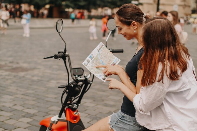 Guided sightseeing e-scooter tour of Prague: 2 hours - What the guide adds to the ride