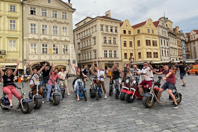 Guided sightseeing e-scooter tour of Prague: 2 hours - Old Town Square and the Astronomical Clock