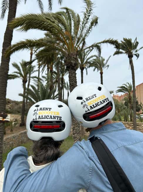 Guided Tour on an Electric Scooter / Step - Why an electric scooter works well in Alicante