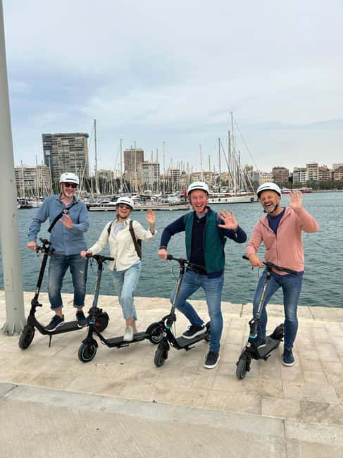 Guided Tour on an Electric Scooter / Step - Santa Cruz and the Bonfire Museum
