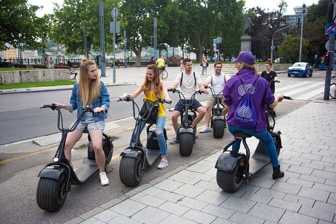 Guided Tours in Budapest on E-Scooter with various routes - Sunset, Citadella, and Budapest after dark