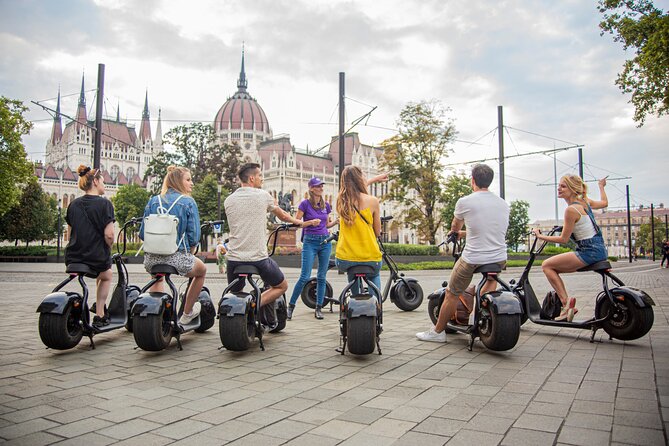 Guided Tours in Budapest on E-Scooter with various routes - Parliament and the Danube panorama