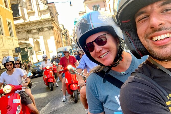 Guided Vespa Tour of Rome – Ride a Vespa with a Local Guide - Castel Sant’Angelo and the palace story