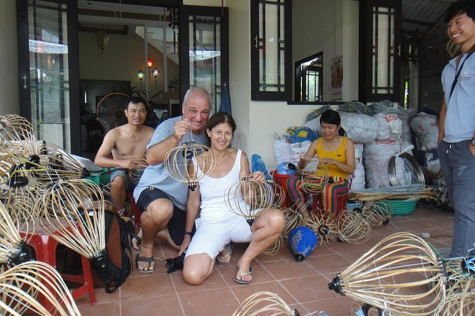 Half-day Electric Scooter Adventure And Art Workshop In Hoi An - Cam Nam Island and the work behind Hoi An’s boats