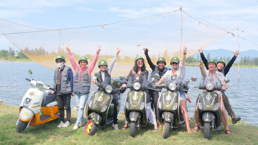 Half Day Exploring Hoi An Countryside in a Vespa - Starting from Hoi An and crossing to Cam Kim