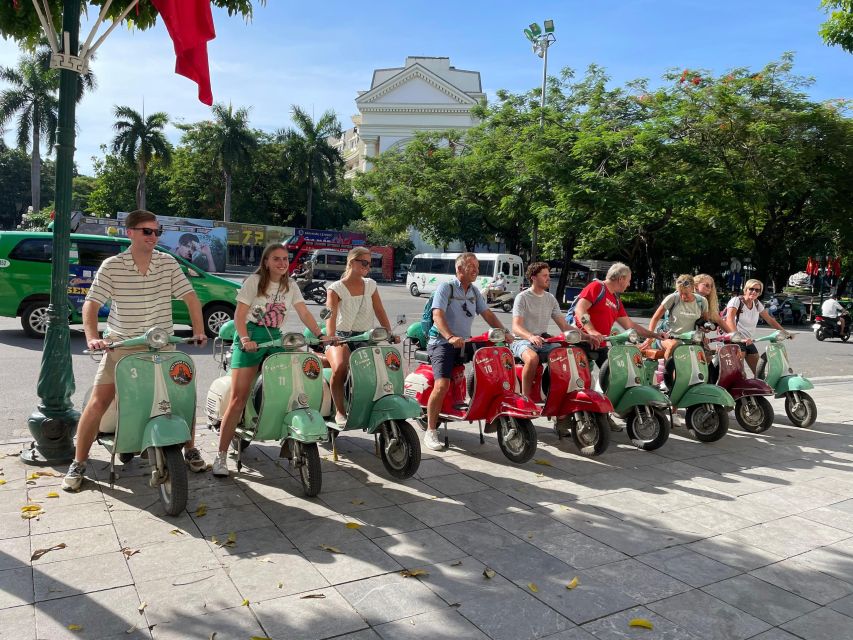 Hanoi 4.5-Hour Vespa Tour city tour - Botanical gardens, Huu Hiep Lake, and the B52 crash site
