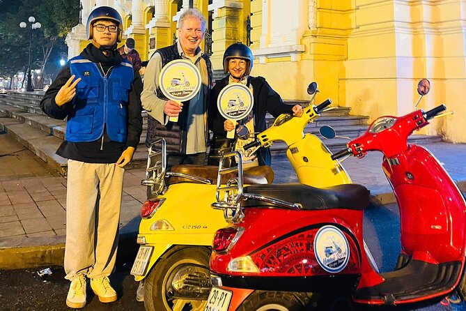 Hanoi After Dark Vespa Tour (4 hours): Street Food & Night Vibes - The Opera House and St. Joseph’s Cathedral