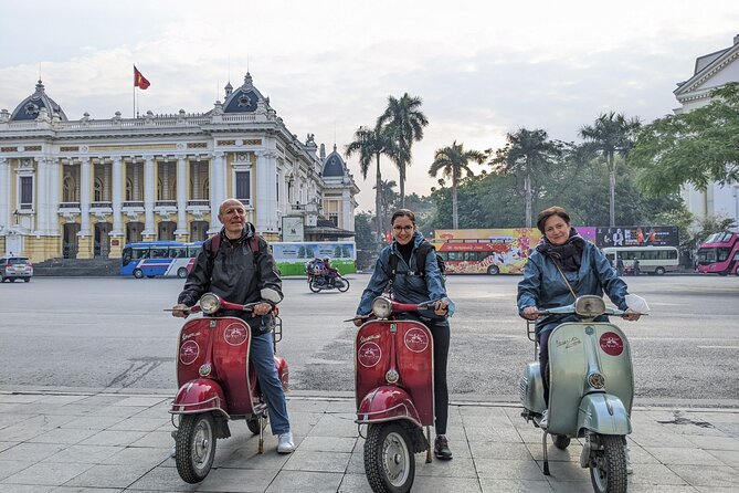 Hanoi Back Streets Vespa Tours: Hanoi Insider Vintage Vespa Tour - West Lake, Truc Bach Lake, and the city’s changing edges
