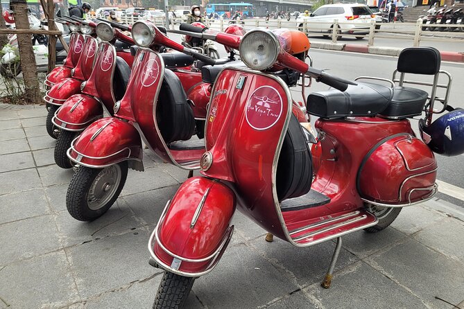 Hanoi Back Streets Vespa Tours: Hanoi Insider Vintage Vespa Tour - Huu Tiep Lake and the downed B-52