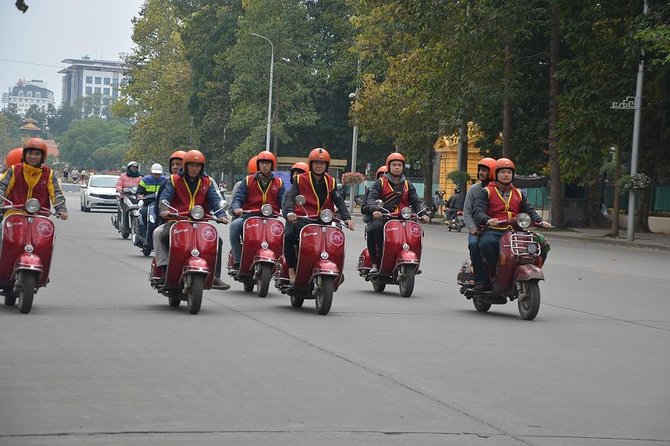 Hanoi Back Streets Vespa Tours: Hanoi Insider Vintage Vespa Tour - Long Bien Bridge and the Red River