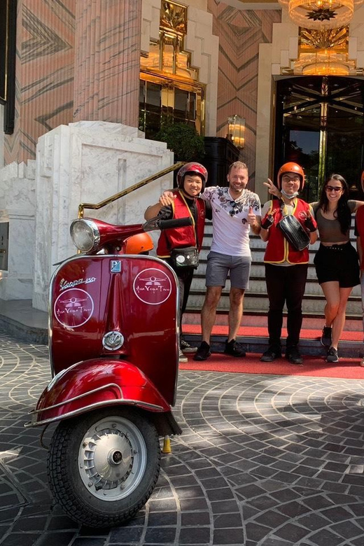 Hanoi: Food and Sightseeing Vespa Tour with 7 Tastings - Mango jelly and three drinks