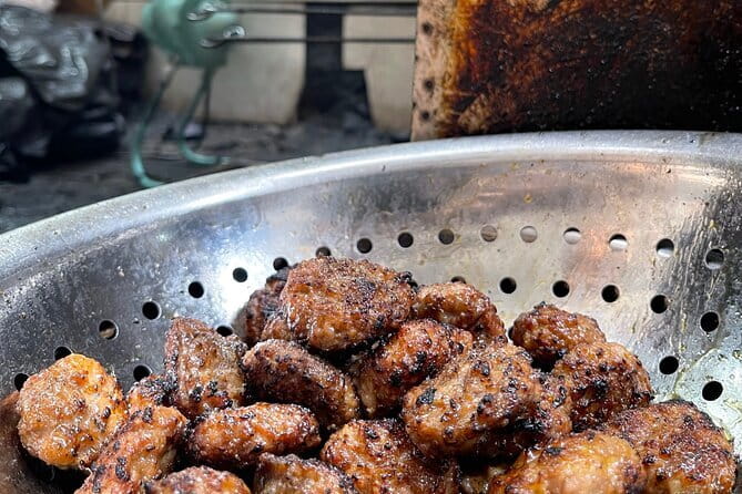 Hanoi Michelin Star Food Tour Via Jeep, Vespa or Motorbike - Khâm Thiên for sweets and local snack stalls