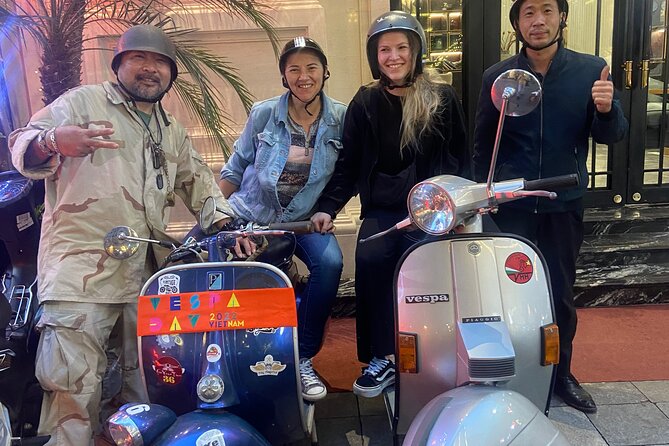Hanoi Motorbike Tours with Female Riders - West Lake and the downed B-52