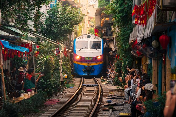 Hanoi Scooter Tour: History, Culture, Train Street on Motorbike - Huu Tiep Lake and the Downed B-52