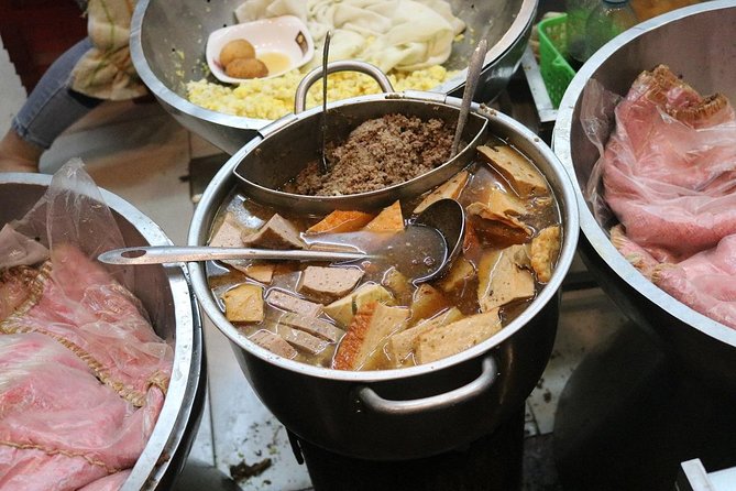 Hanoi Vespa After Dark Street food + Train Street+ Live Music - Six Hanoi dishes around Truc Bach