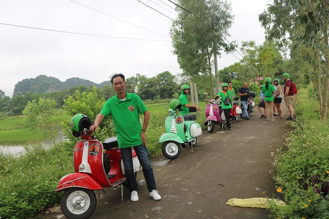 Hanoi Vespa Tour Explore Red River Delta & Rural Villages 5 Hours - Local markets, farms, and a family visit
