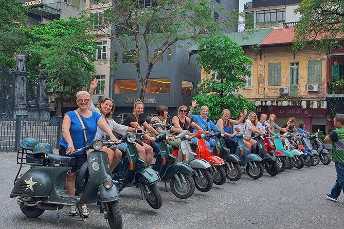 Hanoi Vespa Tours: Food + Culture + Fun on Army Vespa - Through Chợ Trời and Hanoi’s back lanes