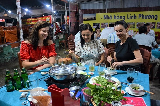 Hanoi Vespa Tours: Hanoi After Dark Vespa Food Tours - Seafood and the move toward Tay Ho
