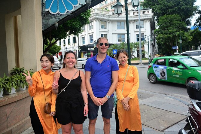 Hanoi Vespa Tours Led By Women: Hanoi City Vespa Tours - Long Bien Bridge and the old market district