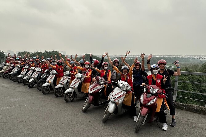 Hanoi Vespa Tours Led By Women: Hanoi Vespa Tour City Half Day - Long Bien Bridge and Banana Island