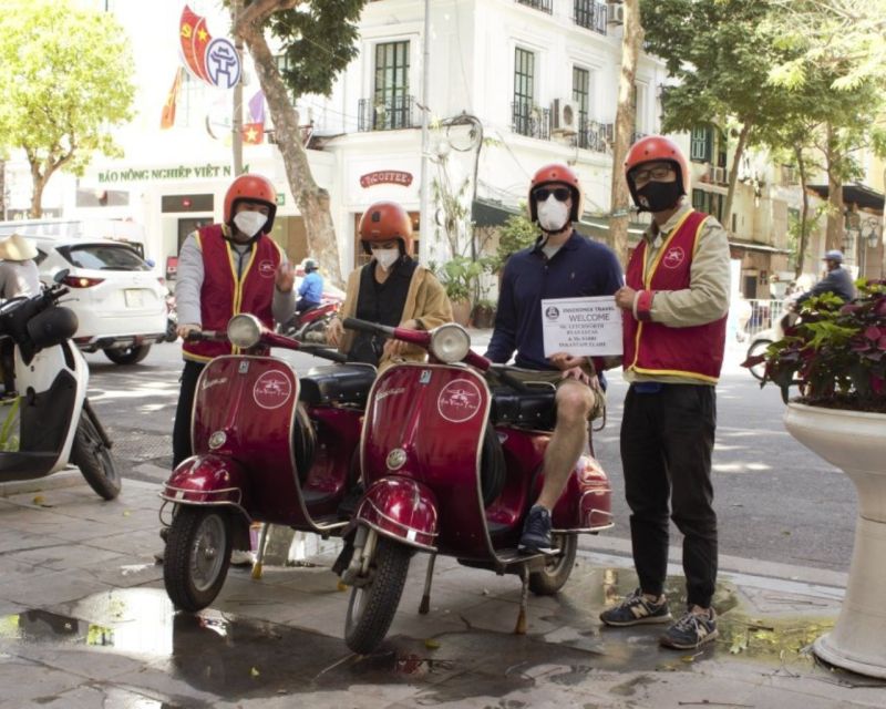 Hanoi Vintage Vespa City Tours - Hanoi’s major landmarks from the Vespa seat