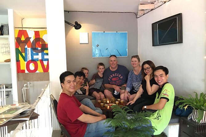 Ho Chi Minh - Vietnamese Vegan Food Experience By Scooter - A floating market stop at the Coffee Boat
