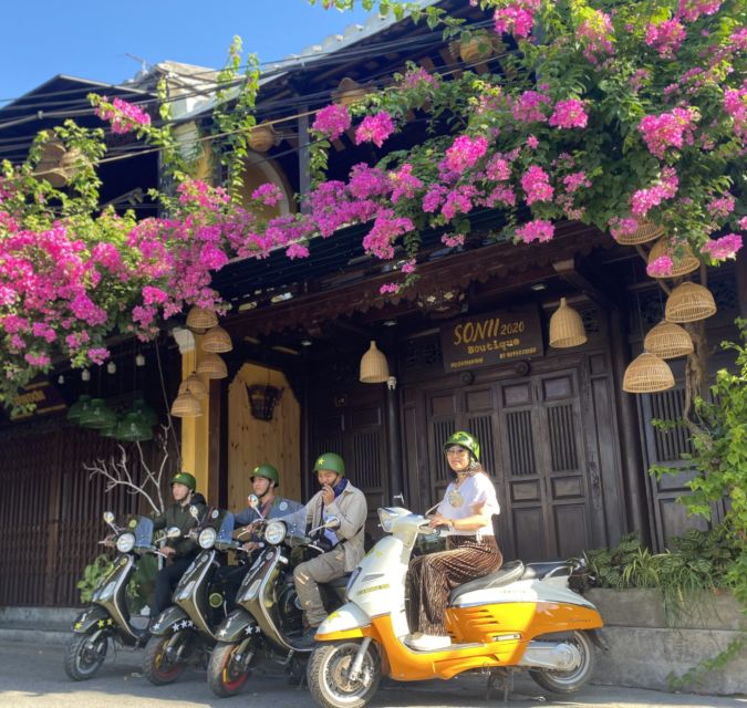 Hoi An Highlights and Hidden Gems Tour by Vespa - Back roads, alleys, and rice-field views