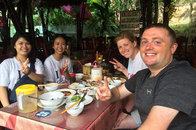 Hoi An Street Food Tour By Scooter - An Bang Beach: seafood with a change of scenery