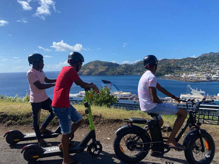 Kingstown: Small Group Electric Scooter City Tour - Key points at a glance