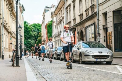 Guided E-Scooter City Tour with Food Tastings