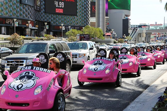 Las Vegas Strip and Downtown Scooter with Souvenir T-shirt & Food Tour - A four-hour ride that connects two Las Vegas cities